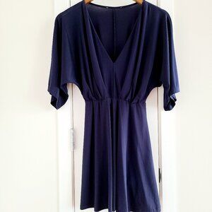 ASOS Navy Kimono Sleeve Dress Sz 4